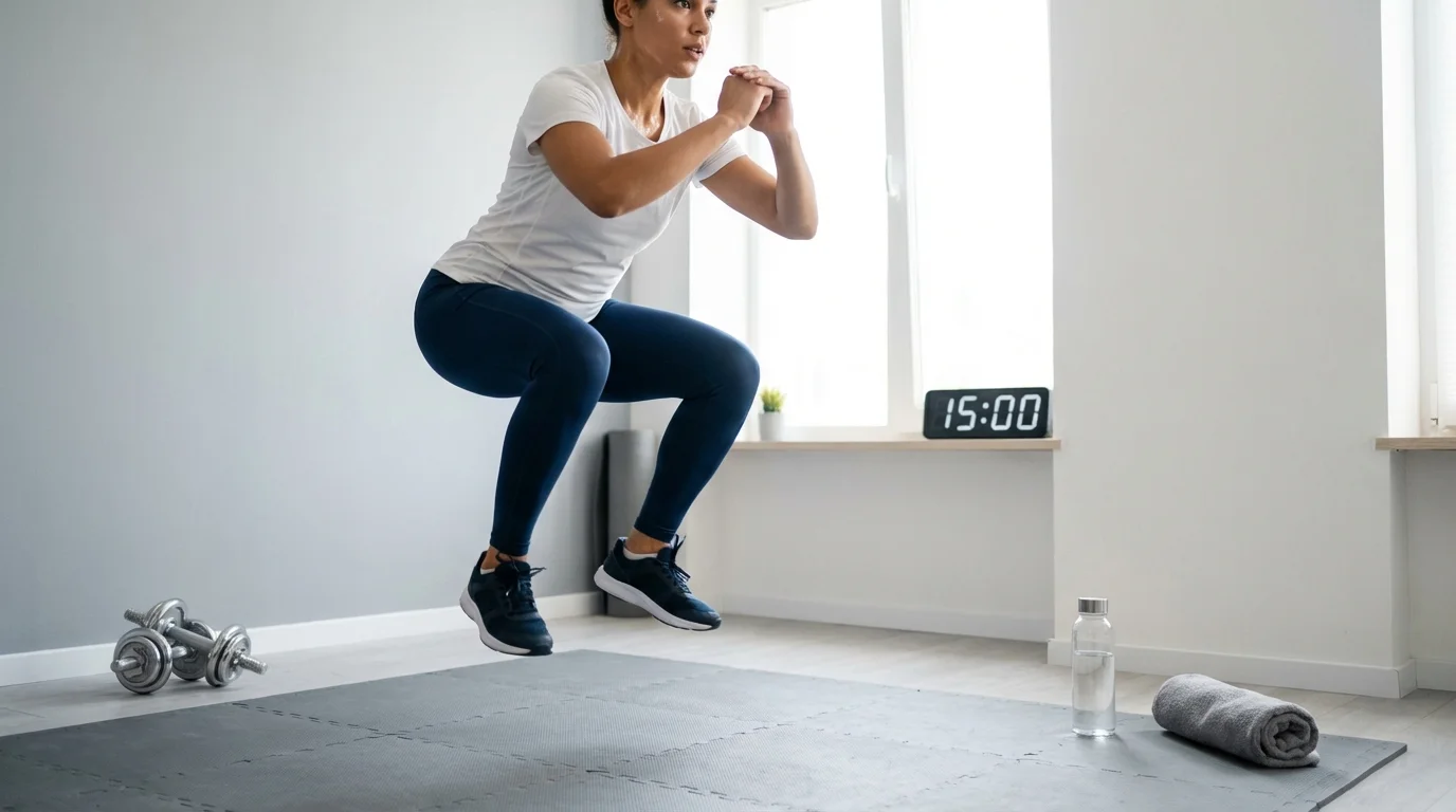 HIIT : 15 Minutes pour Brûler les Graisses Efficacement